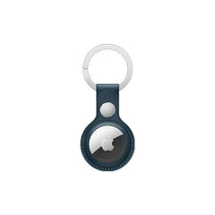 Porte Clé en cuir AirTag – Baltic Blue