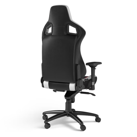 Chaise Gaming Noblechairs EPIC Real Leather Black/Red/White