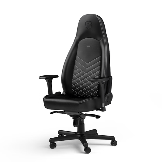 Chaise Gaming Noblechairs ICON Black/Platinum White