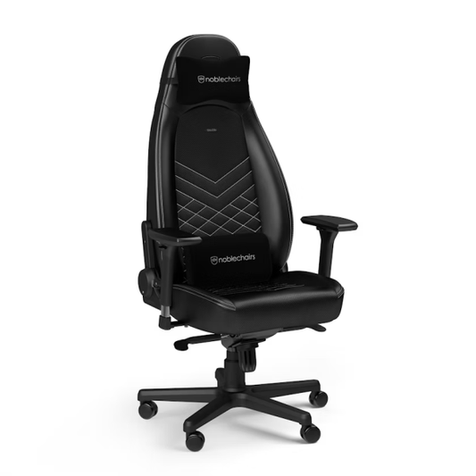 Chaise Gaming Noblechairs ICON Black/Platinum White