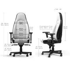 Chaise Gaming Noblechairs ICON White/Black