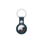 Porte Clé en cuir AirTag – Baltic Blue